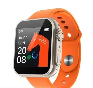 D30 Ultra Smart Watch, Orange Bracelet